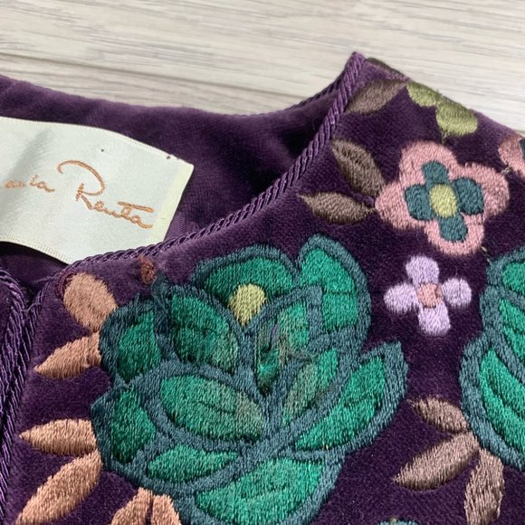 Oscar de la Renta Vintage Embroidered Blazer Jacket - Picture 9 of 16